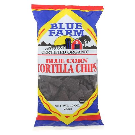 price case blue farm organic blue corn tortilla chips case of 12
