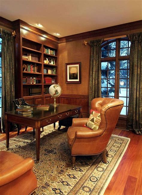 Fabulous And Simple Home Office Design Ideas For Men 53 Masculine Home Offices Home Office