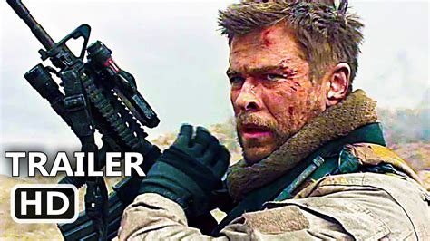 12 StrΟng Official Trailer 2018 Chris Hemsworth Action Movie Hd