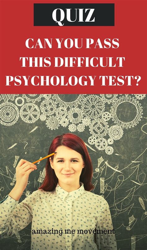 Can You Pass This Difficult Psychology Quiz Artofit