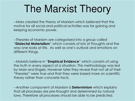 Ppt Marxism Powerpoint Presentation Free Download Id5233537