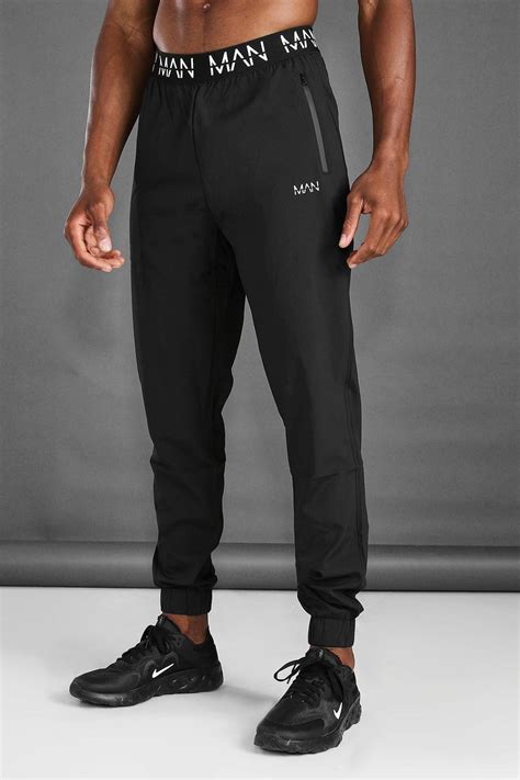 man active gym tapered jogger boohoo ie