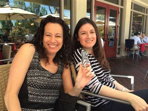 Liz And Valerie Enjoying Brunch With Yahoo In The California Sunshine