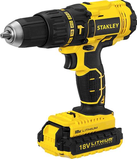 STANLEY POWER TOOLS Cordless Hammer Drill Drivers 18V 1 3 Ah
