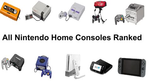 All Eight Nintendo Consoles Ranked Canyon Echoes