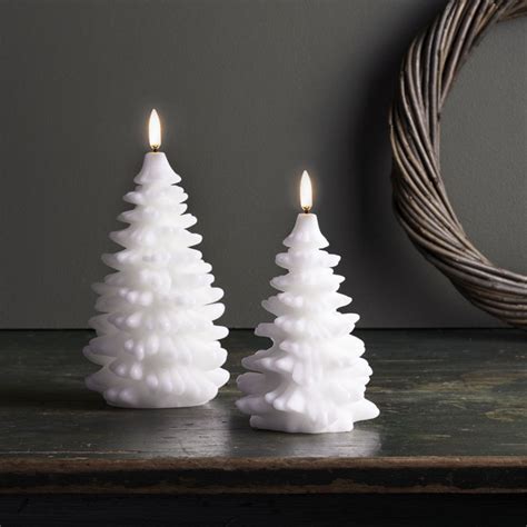 Flameless Candles Wax Christmas Tree Available Now For Preorder Verde