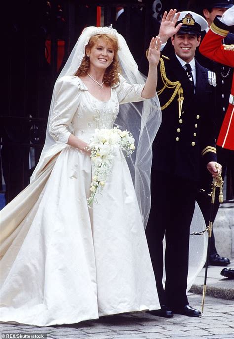 The Wedding Of Prince Andrew And Sarah Ferguson On This Day In 1986