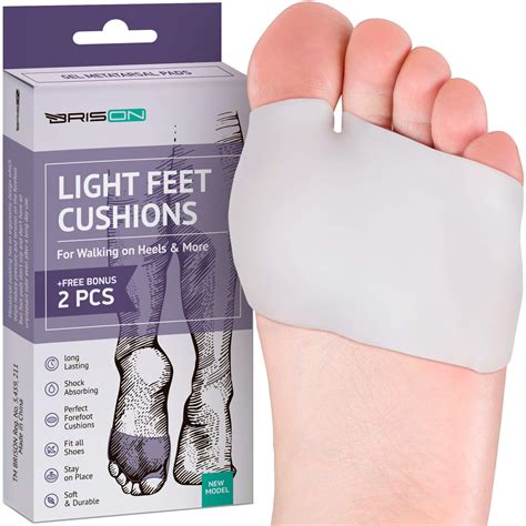 metatarsal pads ball of foot cushions soft gel forefoot sleeves mortons neuroma callus
