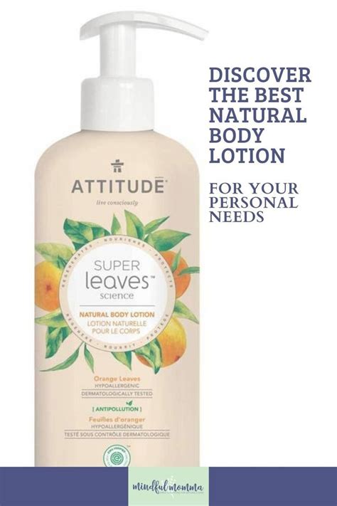 Best Natural Body Lotion To Nourish And Soften Skin Without Chemicals In