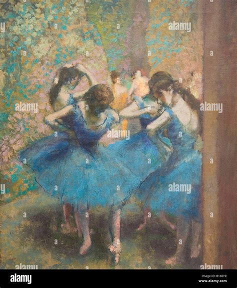 Dancers In Blue Edgar Degas 1890 Musee Dorsay D Orsay Art Gallery