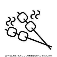 Dibujo De Malvaviscos Para Colorear Ultra Coloring Pages