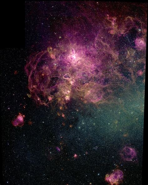 30 Doradus The Tarantula Nebula In The Large Magellanic Cloud LMC