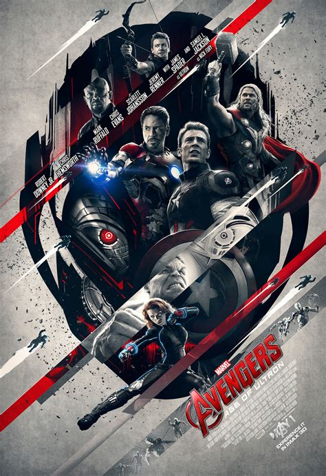 Choose One Of Four Avengers Age Of Ultron Imax Posters