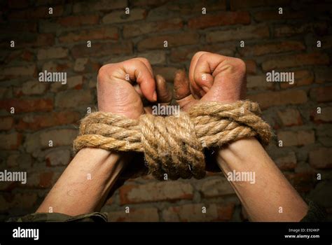 Man Tied Up Hi Res Stock Photography And Images Alamy