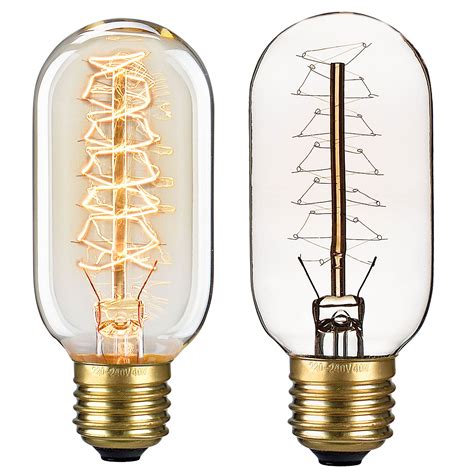 Intec 1x E27 E14 Vintage Glühlampe Glühbirne Lampe Retro Edison