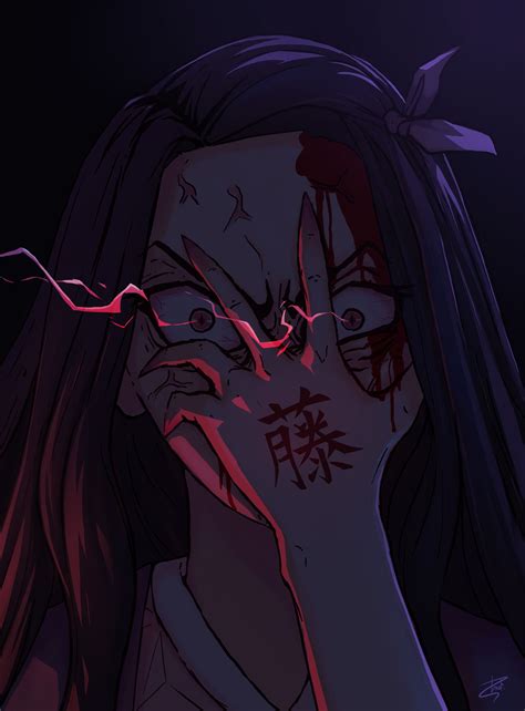 Download 800x1280 Wallpaper Demon Slayer Nezuko Kamado Anime Girl