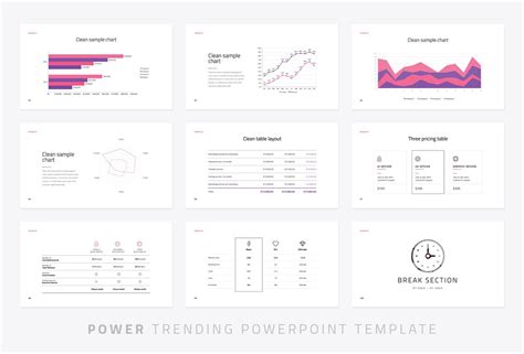 Power Modern Powerpoint Template Just Free Slide