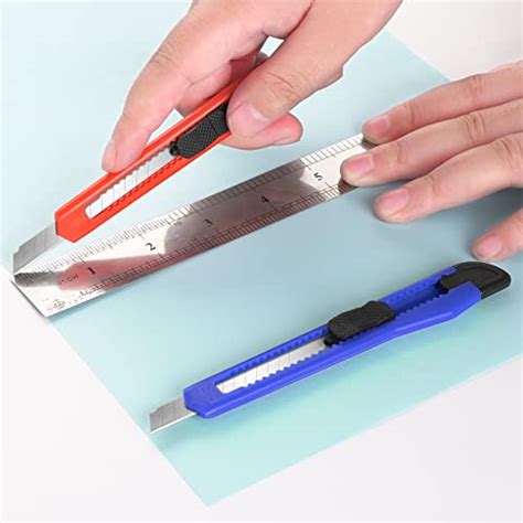 Diyself 24pack Box Cutters 9mm Wide Blade Cutter Utility Knife Box