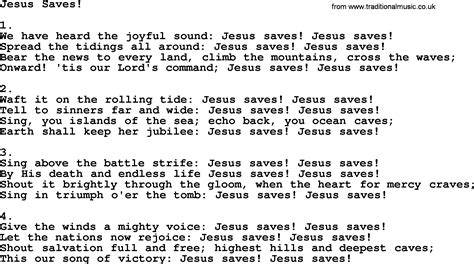 Jesus Saves Apostolic And Pentecostal Hymns And Songs Lyrics And Pdf