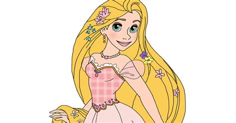 Rapunzel Fancy Dress Up Game Disney Princess Beauty Parlour