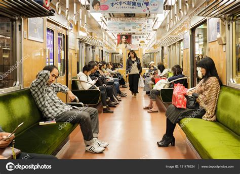 Inside The Osaka Subway Train Stock Editorial Photo © Smithore 131476824