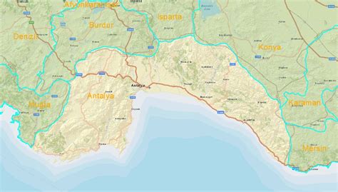 Antalya Maps