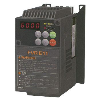 富士電機 低騒音高性能コンパクト形インバータ FVR-E11SシリーズFVR1.5E11S-2