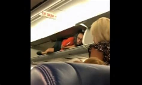 Flight Attendant Caught Lying Down On The Job