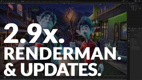 Blender 29 Pixar Renderman And Updates Youtube