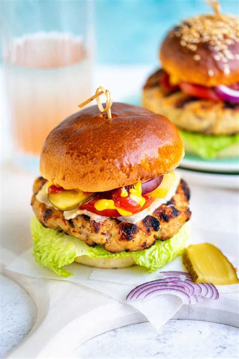 These Lean Homemade Turkey Burgers Are Great If You Are Following A