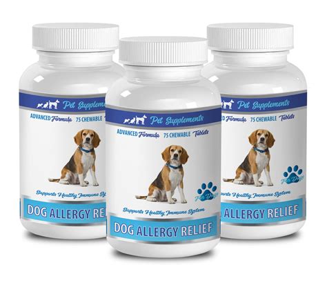 Dog Itching Skin Relief Pills Dog Allergy Relief Advanced Etsy