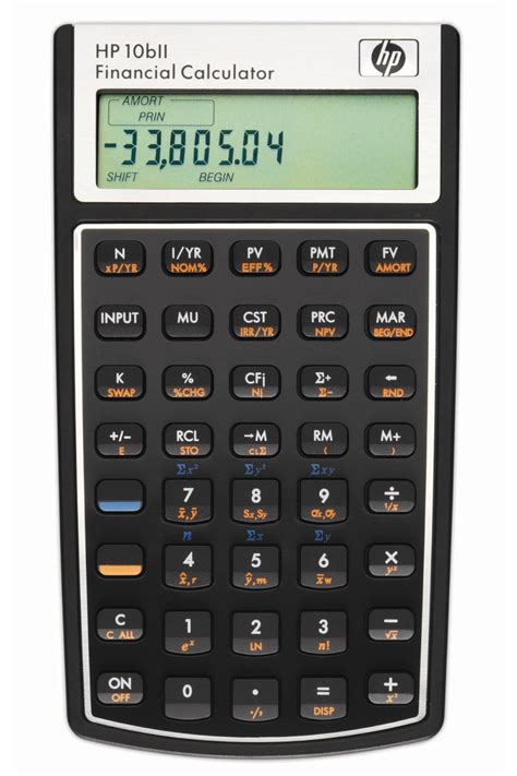 The financial calculator app has over forty different financial calculators involving investment, mortgages, loans, debt, credit cards, retirement, 401k and etc. HP 10BII Algebraic Business Calculator | Reviews Online ...