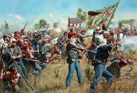69th New York And 11th New York 1st Fire Zouaves Defend 69ths Green