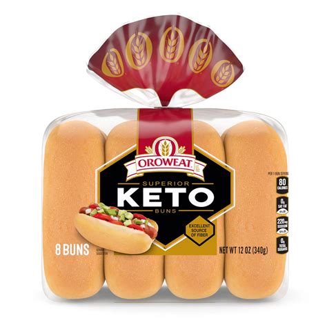 Oroweat Keto Hot Dog Buns Shop Buns And Rolls At H E B