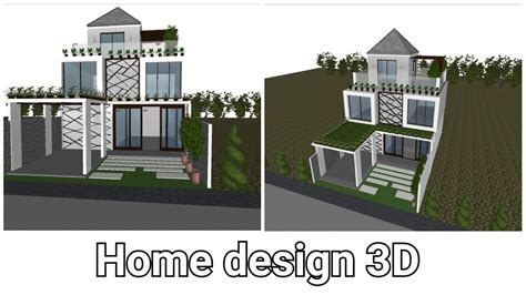 Home Design How To Make Modern House With Planner 5d Youtube