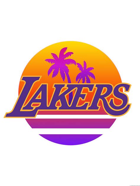 Los angeles lakers logo by unknown authorlicense: Lakers Logo Design Digital Art by Shots By Epitome