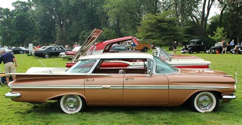 1959 chevrolet impala 4 door hardtop photo cropped and rot… flickr