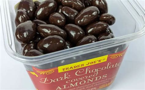 Trader Joes Dark Chocolate Covered Almonds Review A Rich And Crunchy