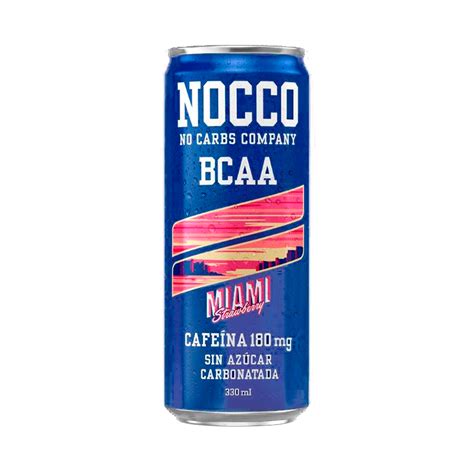 Bebida Energética Miami Strawberry Nocco Bcaa 033l