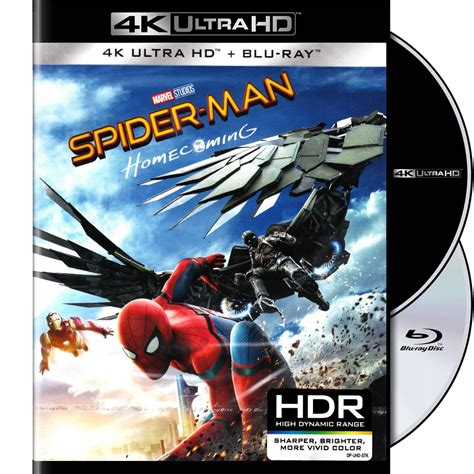 Spider Man Homecoming 4k2d 4k Uhd Blu Ray Blu Ray 2d Hd Shopgr