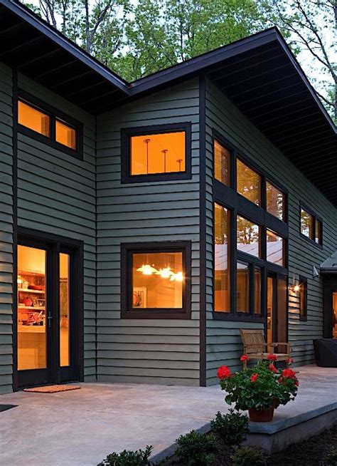 Black Window Frames For An Eye Catching Exterior