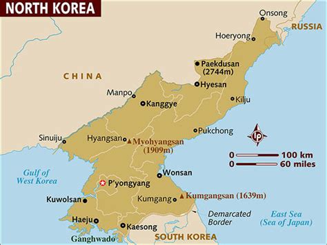 The sole crossing point between the two countries spans the tumen river and is primarily a rail bridge, though it can be overlaid with wooden planking to allow cars and other vehicles to cross. North Korea map: Where is North Korea? Will World War 3 ...