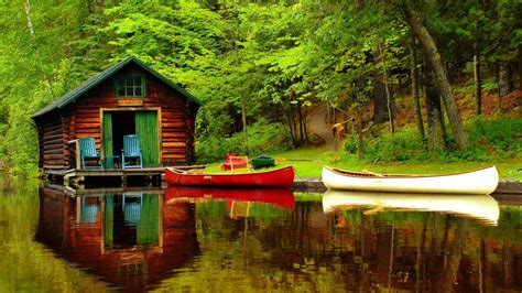 Summer Lake House Wallpapers Wallpaper Cave