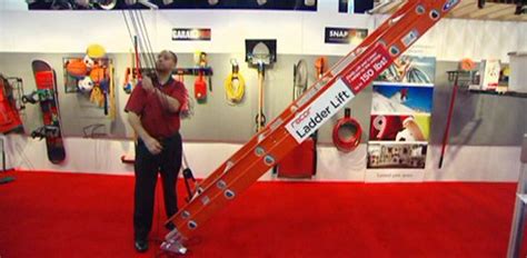Save Storage Space With The Racor Ladder Lift Todays Homeowner