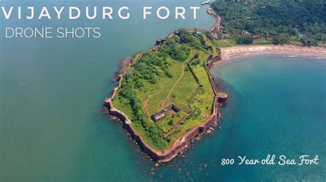Vijaydurg Fort विजयदुर्ग किल्ला The 800 Year Old Fort Drone Video