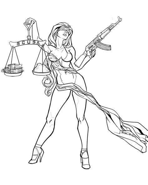 Lady Justice By Bradleyo On Deviantart