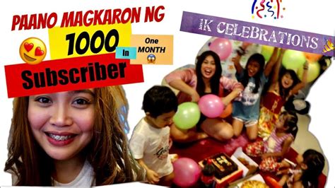 Paano Magkaroon Ng 1000 Subscribers In Two Month Jenny Olimba Youtube