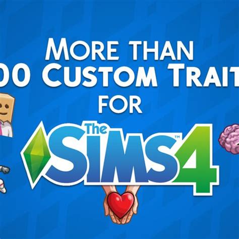 The Words More Than 100 Custom Train For The Sims4 Logo Are In Front