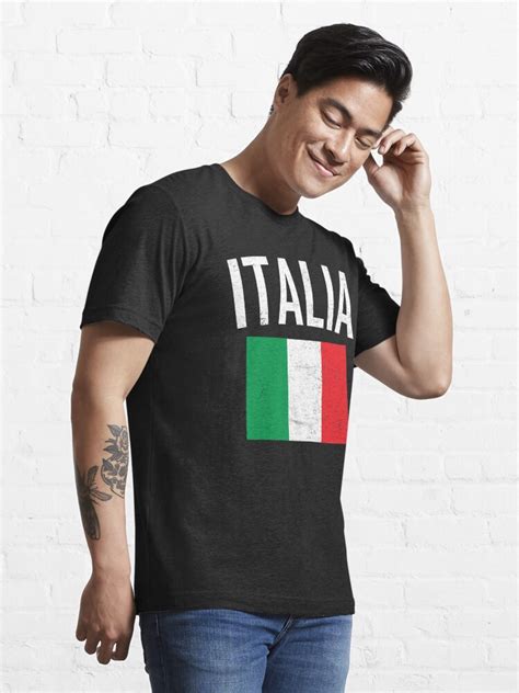 vintage italia flag italy italian italiano ts t shirt by belaskri redbubble