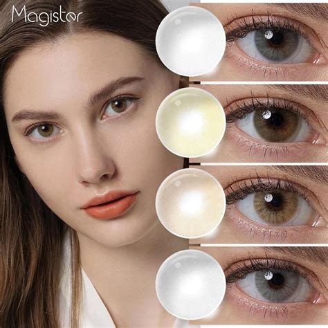 Buy Natural Color Lens Pair Yearly Color Contact Lenses For Eyes Blue